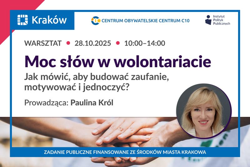Bezpłatne szkolenia stacjonarne w Centrum Obywatelskim Centrum C 10 w Nowej Hucie 28 i 30 października — zdjęcie 2
