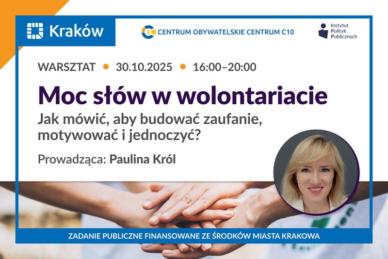 Bezpłatne szkolenia stacjonarne w Centrum Obywatelskim Centrum C 10 w Nowej Hucie 28 i 30 października — zdjęcie 3